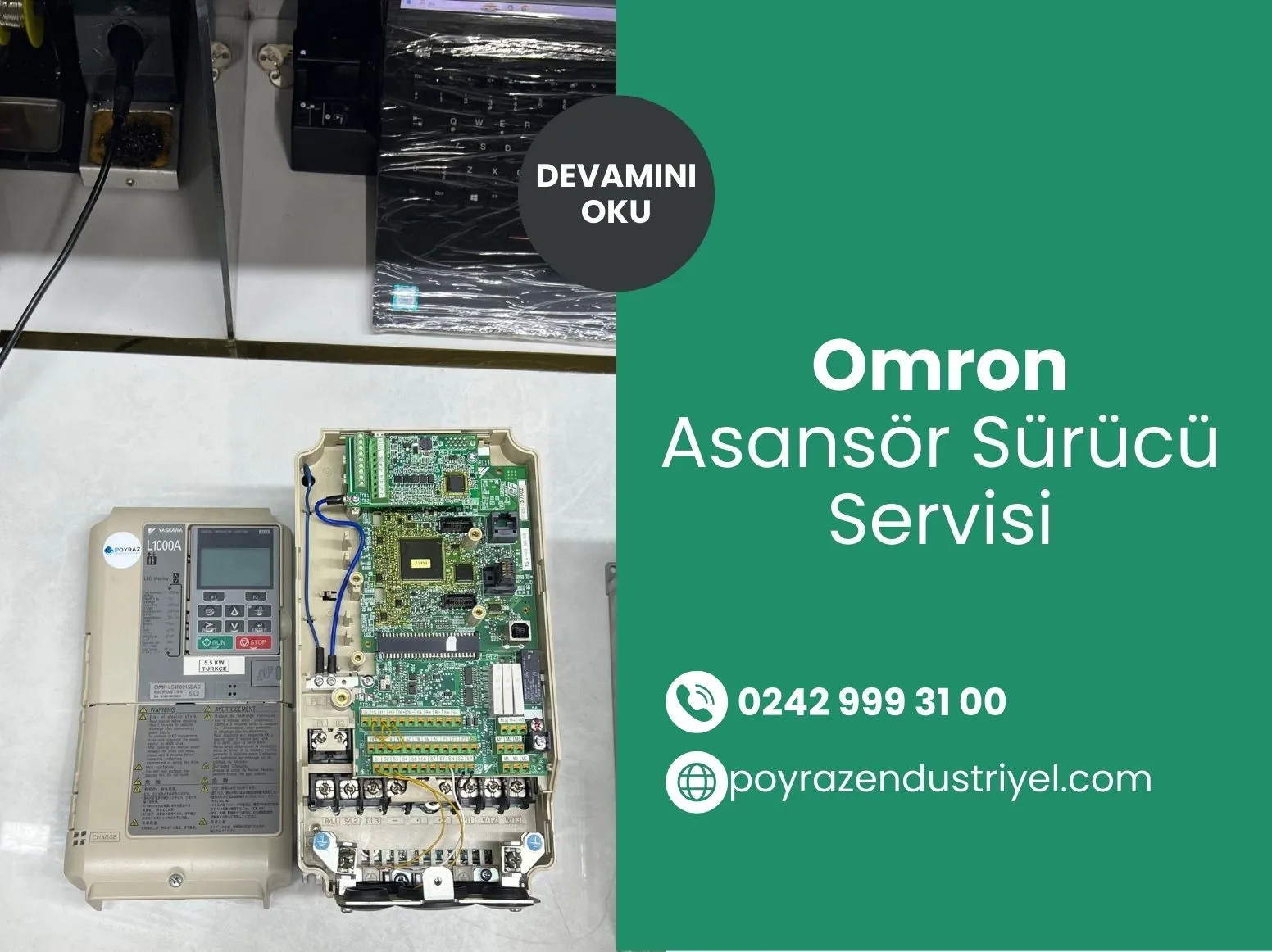 Omron Asansör Sürücü Servisi